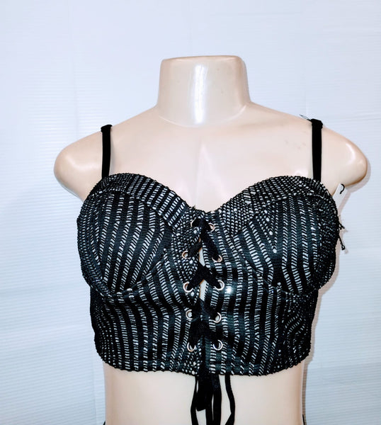 Women’s corset crop top